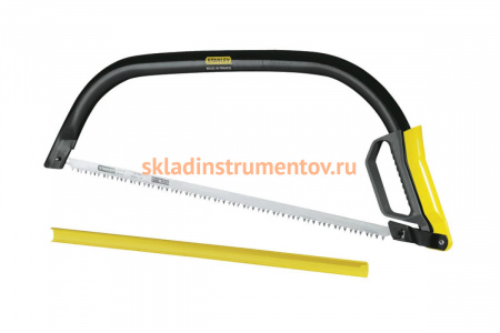 Лучковая пила с закаленным зубом 760ММ Stanley PRO 1-15-533
