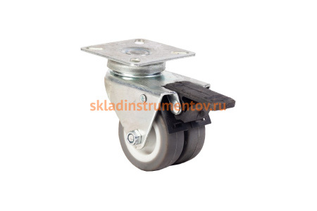 Сдвоенное мебельное колесо А5 SCndb 25 1000466