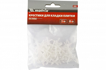 Крестики (100 шт; 2 мм) для кладки плитки MATRIX 88086