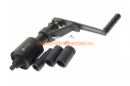 Ручной гайковерт с редуктором ЭВРИКА головки-32мм и 33мм ER-83320