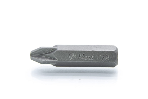 Бита короткая крестовая (PZ3; 5/16") Hans 032-4PZ3