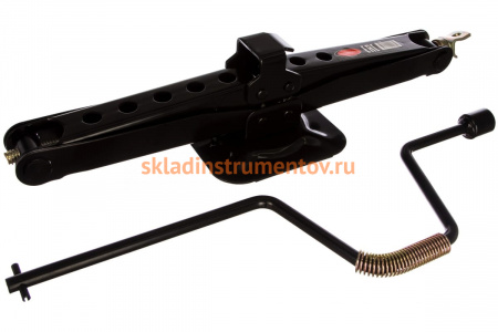 Механический домкрат ROCKFORCE ромб 2т h min 104мм, h max 495мм, L-535мм RF-110A