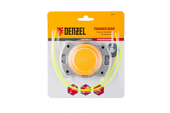 Триммерная универсальная головка алюминий шайба 8 мм 10 мм DENZEL 96363