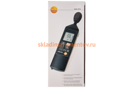 Измеритель уровня шума Testo 815