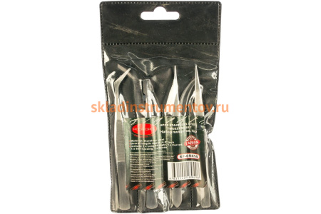 Набор пинцетов ROCKFORCE 4 предмета RF-69414