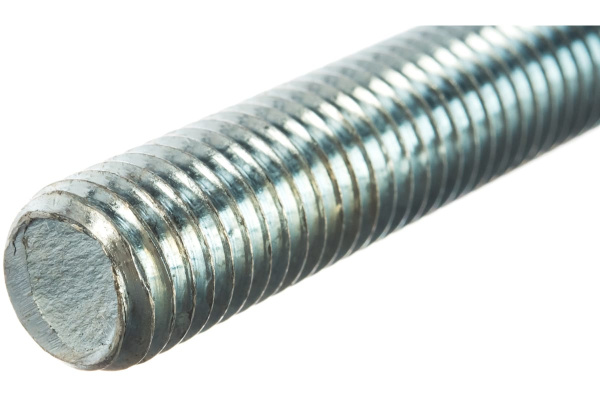 Шпилька резьбовая DIN 975 оцинкованная (М12х1000 мм; ТФ0) Зубр 4-303350-12-1000