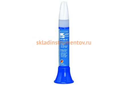 Фиксатор цилиндрических узлов 20 мл средняя вязкость, высокая сила фиксации WEICON LOCK AN 306-38 wcn30638020