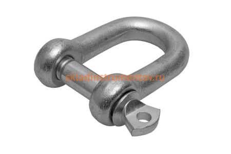 Такелажная скоба ЗУБР, 5мм, 2 шт, тип прямой, оцинкованная, 304516-05 Такелажная скоба ЗУБР, 5мм, 2 шт, тип прямой, оцинкованная, 304516-05