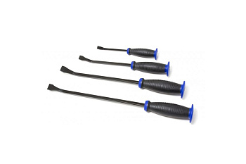 Набор изогнутых монтировок ROCKFORCE 35 град. c прорезиненной защитной рукояткой 4 предмета RF-904U4D