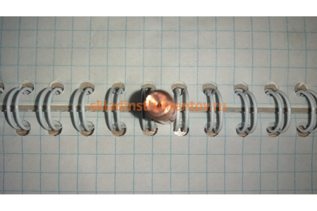 Наконечник токопроводящий (E-Cu для Al; М6х25; 0.8 мм) для горелок MIG/MAG Сварог ICU0003-58