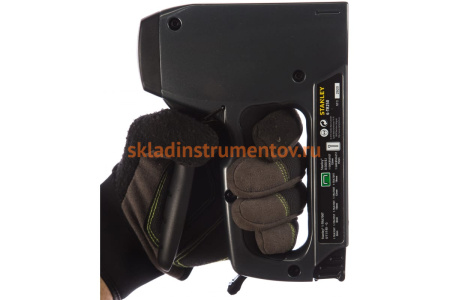 Степлер с регулировкой силы удара High/Low для скоб типа G 6-14мм и шпилек J 12-15мм Stanley Heavy Duty 6-TR250