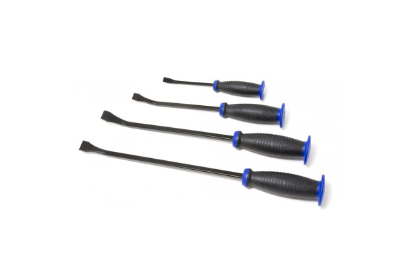 Набор изогнутых монтировок ROCKFORCE 35 град. c прорезиненной защитной рукояткой 4 предмета RF-904U4D