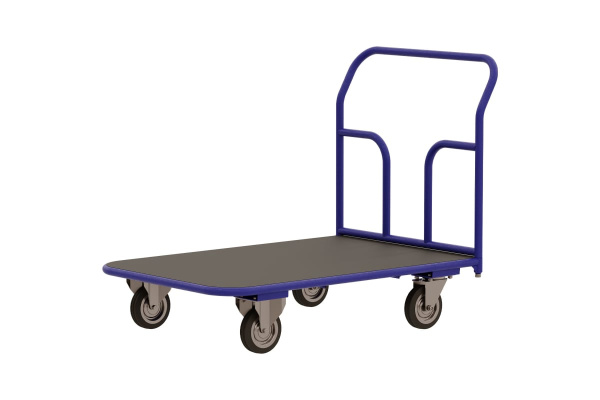 Тележка RUSKLAD платформенная с резиновым покрытием ТПР 1 (500x800) d125мм