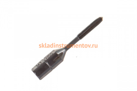 Метчик М 3 с хвостовиком HEX 1/4 дюйма Bucovice Tools 940030