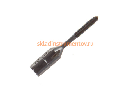 Метчик М 3 с хвостовиком HEX 1/4 дюйма Bucovice Tools 940030
