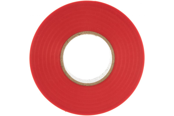 Изолента ПВХ HAUPA 19 мм x 33 м, цвет красный 263892
