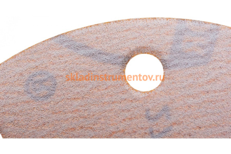 Круг шлифовальный на липучке для обработки красок, лаков и шпаклевок (150 мм; Р180; 8 отверстий) KLINGSPOR 301211