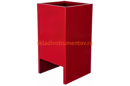 Напольная подставка СПЕЦ красная 200х200х380мм для ОП-4,5,6; ОУ-3; ОВП-4 до 5кг П-15 ОГН-П15К