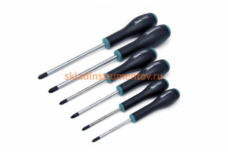 Набор отверток Kamasa Tools PH и PZD, 6 предметов K 63064