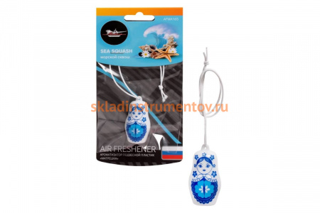 Подвесной ароматизатор Airline Матрешка морской сквош AFMA165