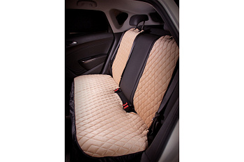 Накидка Airline Алькантара, задняя 3 предмета, бежевая ASC-B-03