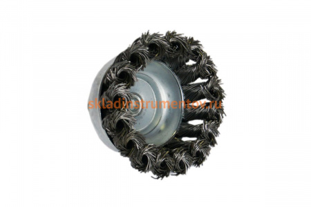 Щетка чашечная (75 мм) для дрели SANTOOL 060701-075