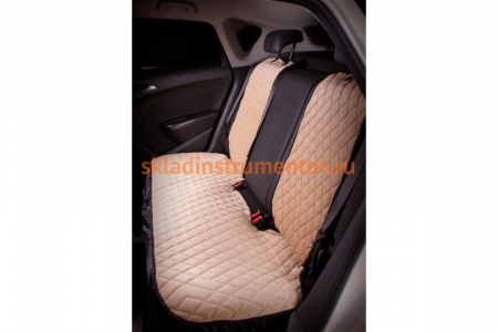 Накидка Airline Алькантара, задняя 3 предмета, бежевая ASC-B-03