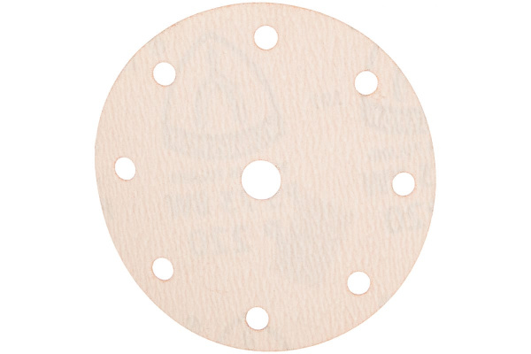 Круг шлифовальный на липучке для обработки красок, лаков и шпаклевок (150 мм; Р220; 8 отверстий) KLINGSPOR 301212