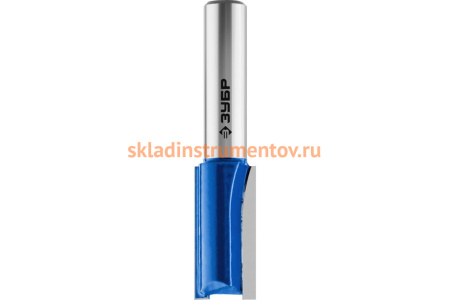 Фреза пазовая прямая ПРОФЕССИОНАЛ (12х25х56 мм; хвостовик 8 мм) Зубр 28753-12-25