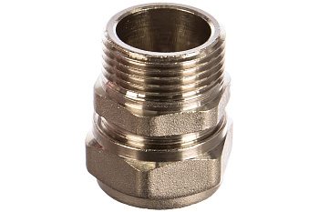 Соединитель (20х2 мм; 3/4"; цанга-штуцер) для трубопровода Зубр 51401-20-3/4