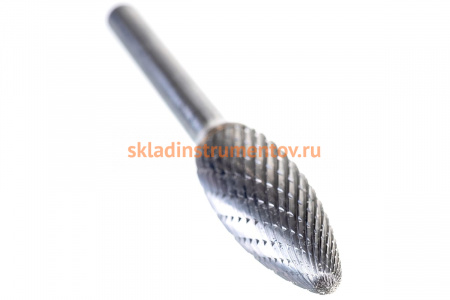 Бор-фреза форма Н язык пламени (12.7x32 мм; хвостовик 6 мм) D.BOR 9F-17127K02D