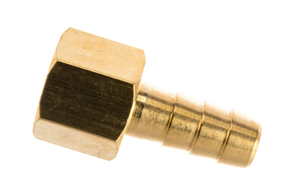 Штуцер пневматический (1/4"F- елочка 8 мм) ЭВРИКА ER-FFH04/05