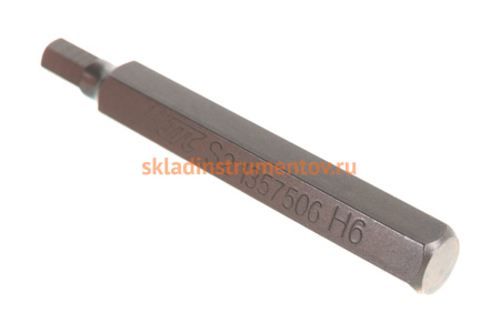 Удлиненная шестигранная вставка 10мм 6х75мм S2 JTC 1357506