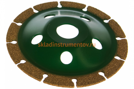 Чашка для резки и шлифовки Super Wood Cup (125 мм; 60/80) Hilberg 533125