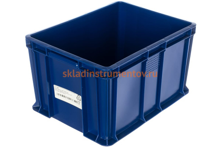 Сплошной ящик Тара.ру 400х300х230 мм, синий 18649