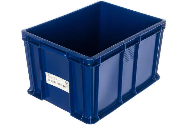 Сплошной ящик Тара.ру 400х300х230 мм, синий 18649