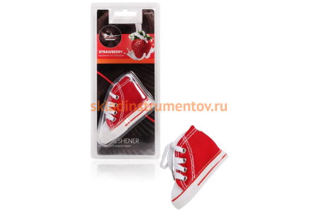 Подвесной ароматизатор Airline Кеды клубника со сливками AFKE053