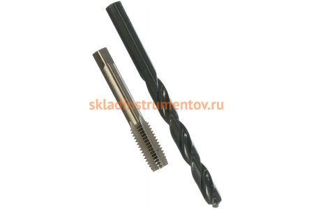 Набор сверл и метчиков 15шт СИБРТЕХ 77305