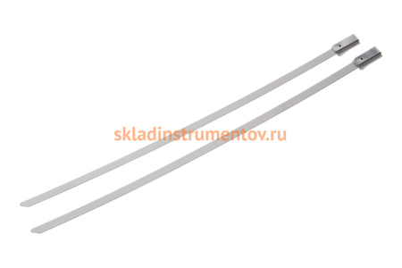 Нержавеющие кабельные стяжки Зубр КС-Н, 4.6 х 150 мм, 50 шт, 30971-46-150