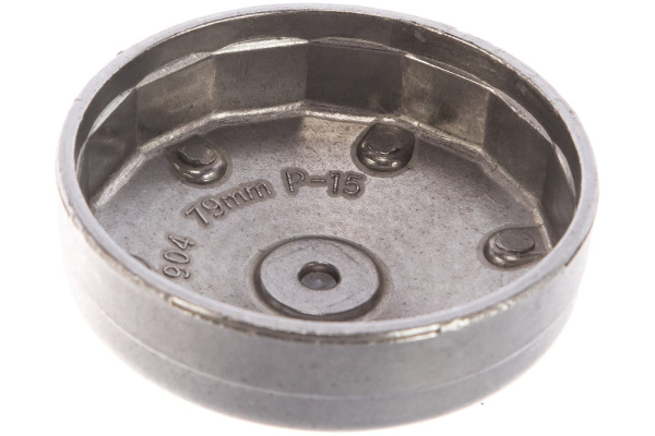 Торцевой съёмник масляных фильтров 78.5мм, 15 граней, 1/2, Nissan, Daihatsu, Ford МАСТАК 103-44185