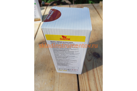 Воск в масле GAPPA 9000 бесцветный матовый, 200 мл 9000-02