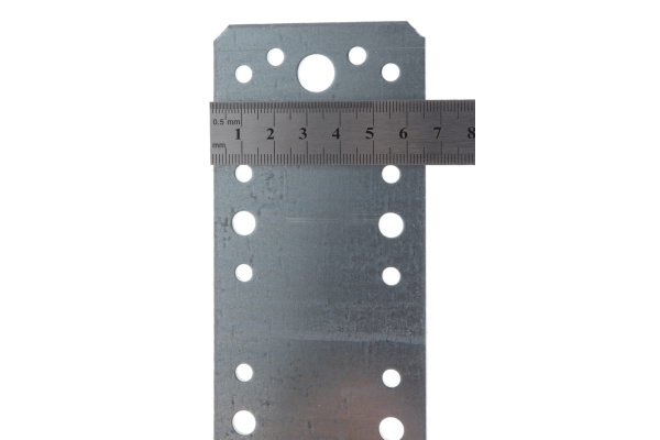 Крепежная пластина Зубр МАСТЕР 180х65мм 1шт 310236-180-65