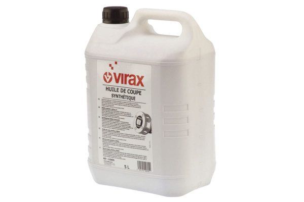 Масло синтетическое для режущего инструмента 5 л VIRAX 110605 Масло синтетическое для режущего инструмента 5 л VIRAX 110605