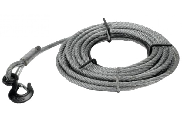 Трос для монтажно-тяговых лебедок JET WIRE ROPE 3Т-20М стальной корпус 286529SK Трос для монтажно-тяговых лебедок JET WIRE ROPE 3Т-20М стальной корпус 286529SK