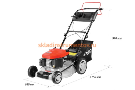 Бензиновая самоходная газонокосилка Зубр МАСТЕР ГКБ-460СТ