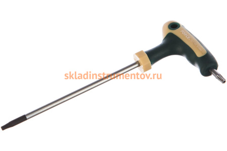 Г-образный ключ-торкс Т15 x15Н с ручкой FORCE 76715G