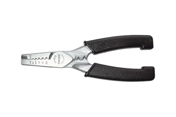 Обжимной инструмент для концевых гильз 0.5-2.5мм2 HAUPA 210820