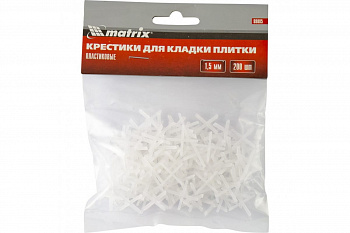 Крестики (200 шт; 1.5 мм) для кладки плитки MATRIX 88085