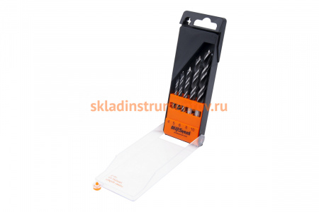 Набор сверл по дереву 5 шт AV Steel AV-802505