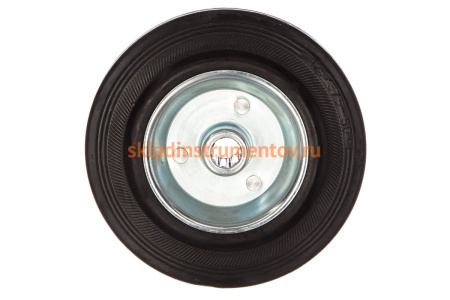 Колесо (125 мм; г/п 100 кг; резина/металл; игольчатый подшипник) ЗУБР 30936-125